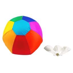 Zeige Details für Balu Pocketball Regenbogen S (Ø 24 cm) Bild von Balu Pocketball Regenbogen S (Ø 24 cm)