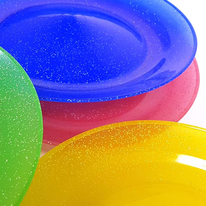 Bild von Jonglierteller Glitter