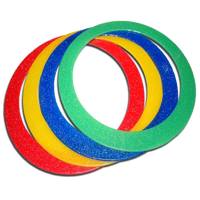 Bild von Jonglierring Standard Glitter