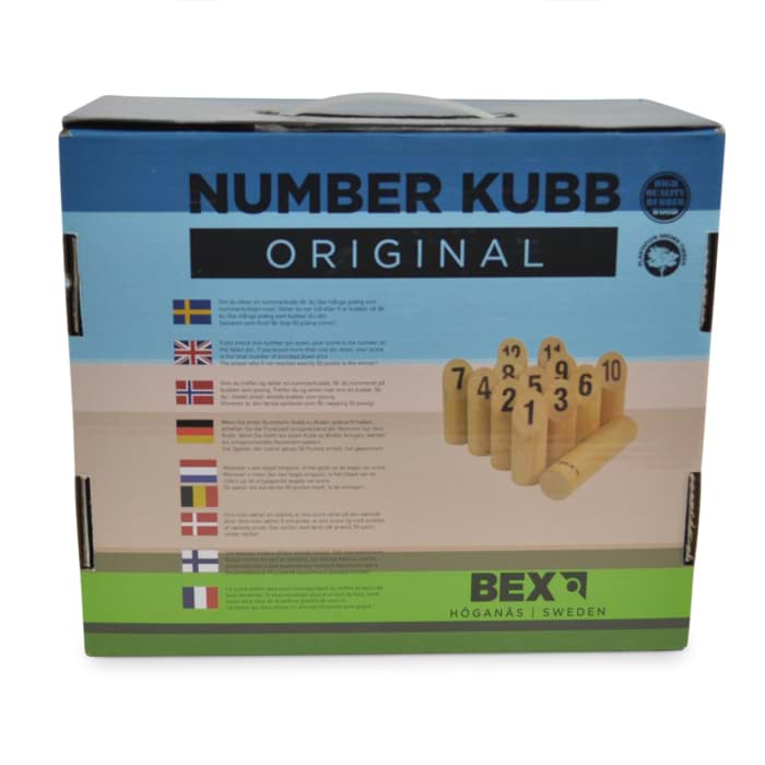 Bild von Nummern Kubb Original