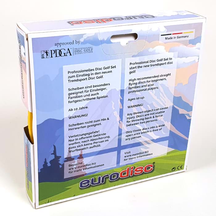 Bild von Eurodisc Discgolf Set Standard