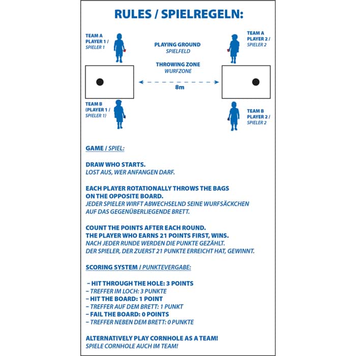 Bild von Cornhole Set