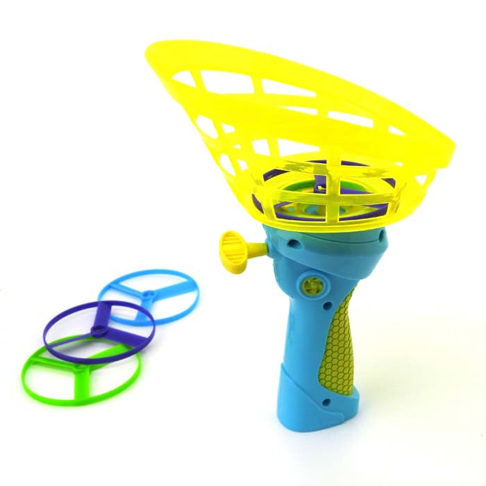 Bild von Flying Disk Launcher mit Fangnetz