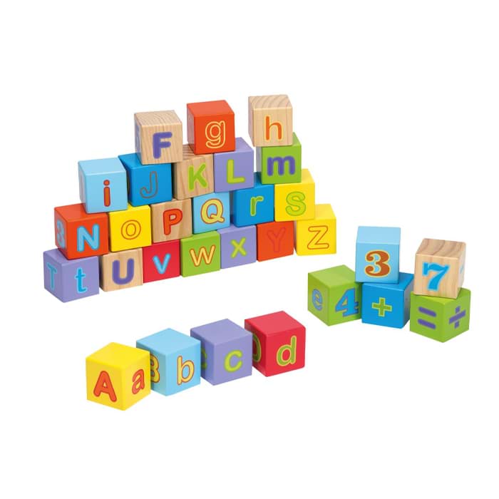 Bild von Bausteine Alphabet