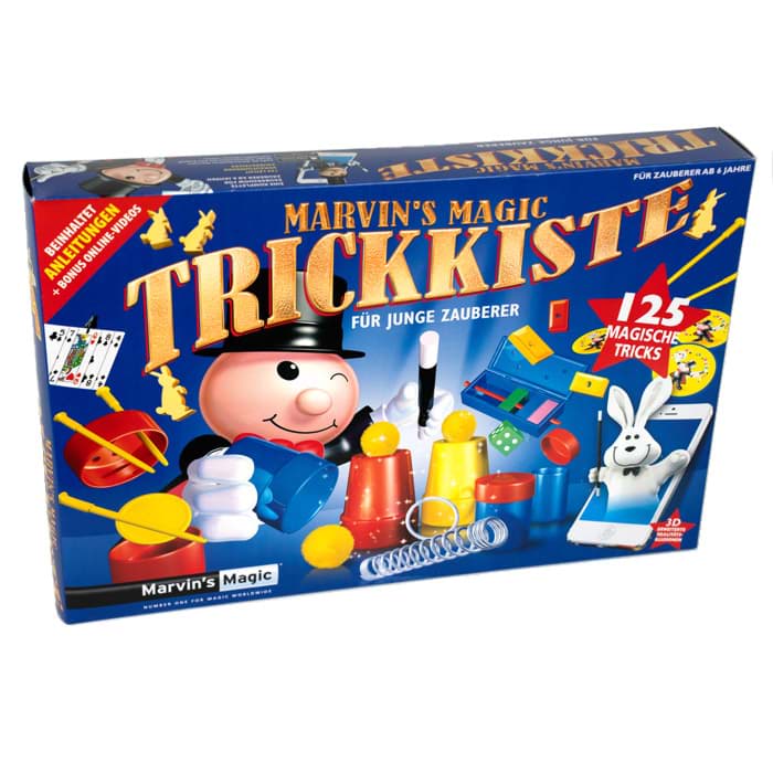 Bild von MARVIN'S MAGIC Trickkiste für junge Zauberer - 125 magische Tricks