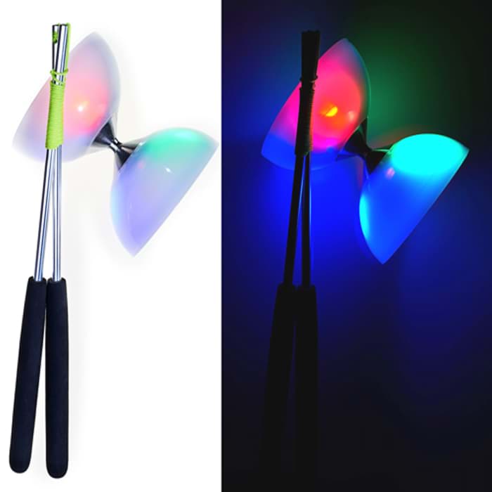 Bild von Diabolo Acrobat LED Set mit Handstäben