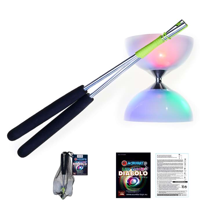 Bild von Diabolo Acrobat LED Set mit Handstäben