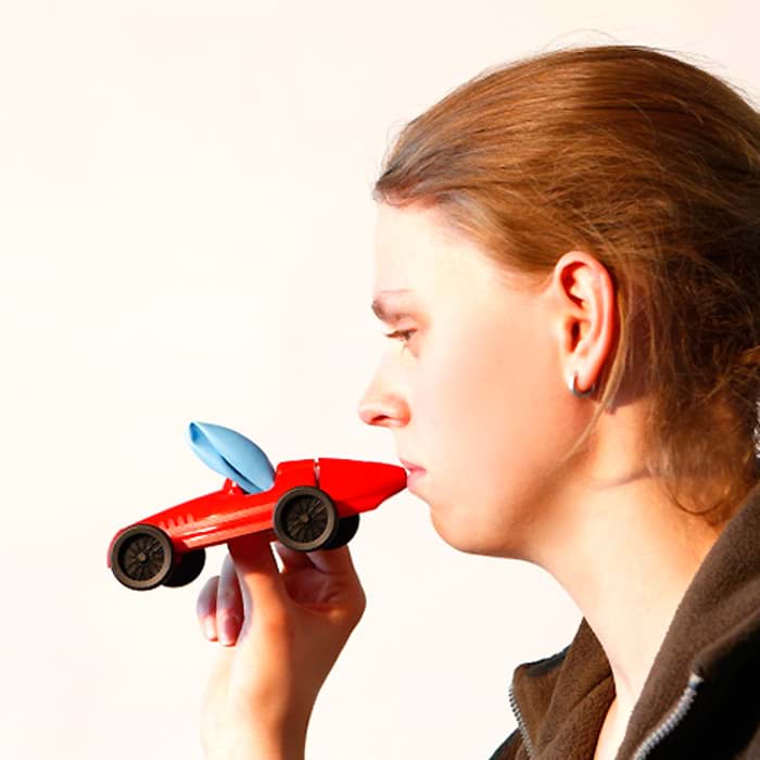 Bild von 3er Set Ballonauto